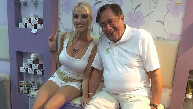 24-year-old Playboy model Cathy Schmitz marries 81-year-old billionaire Richard Lugner