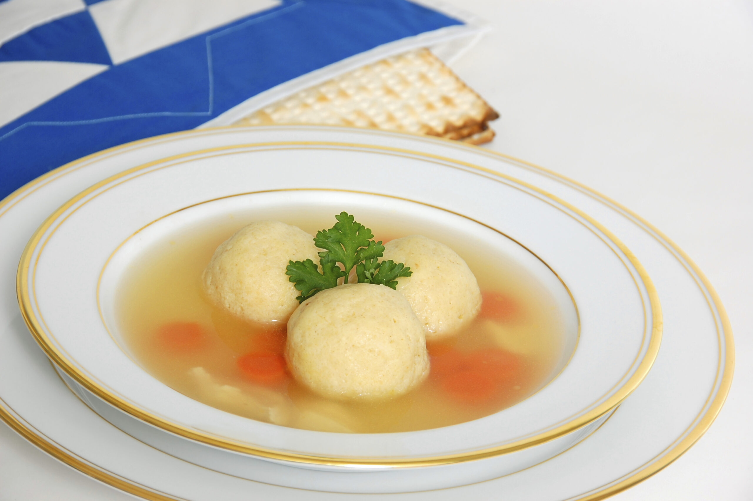 Chicken dumpling soup