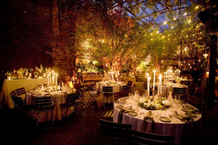 woodland themed wedding