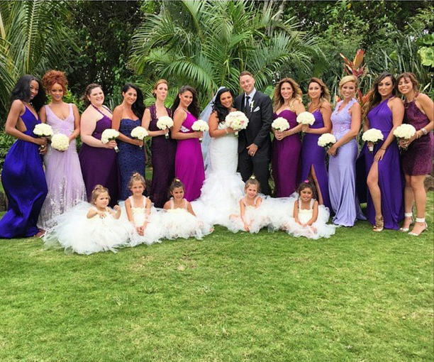 Bridesmaid rihanna