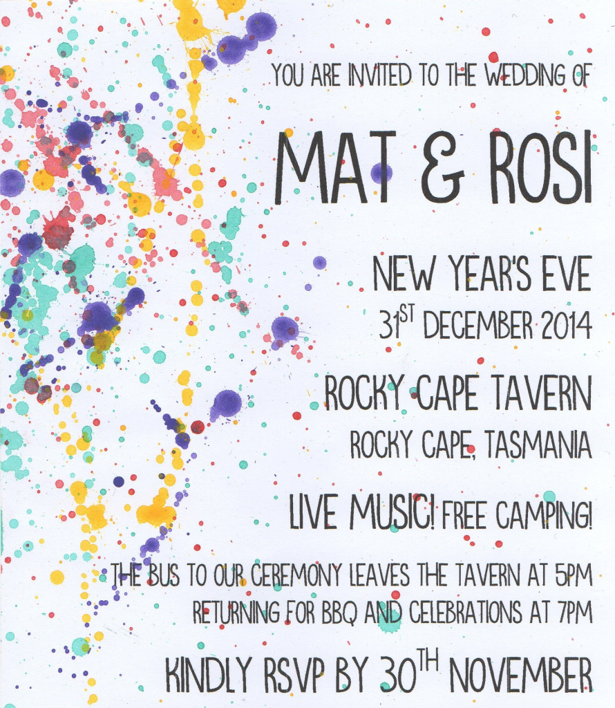 DIY wedding invitations (2)