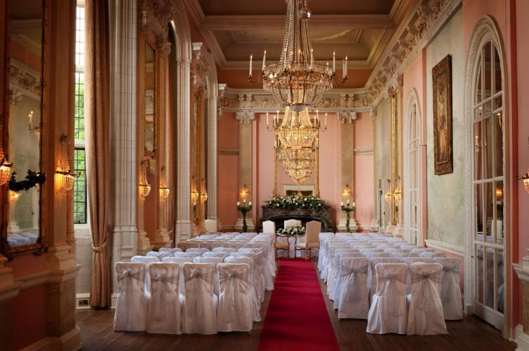 The Versailles Suite is one of Danesfield House's most popular wedding locations The Versailles Suite is one of Danesfield House's most popular wedding locations