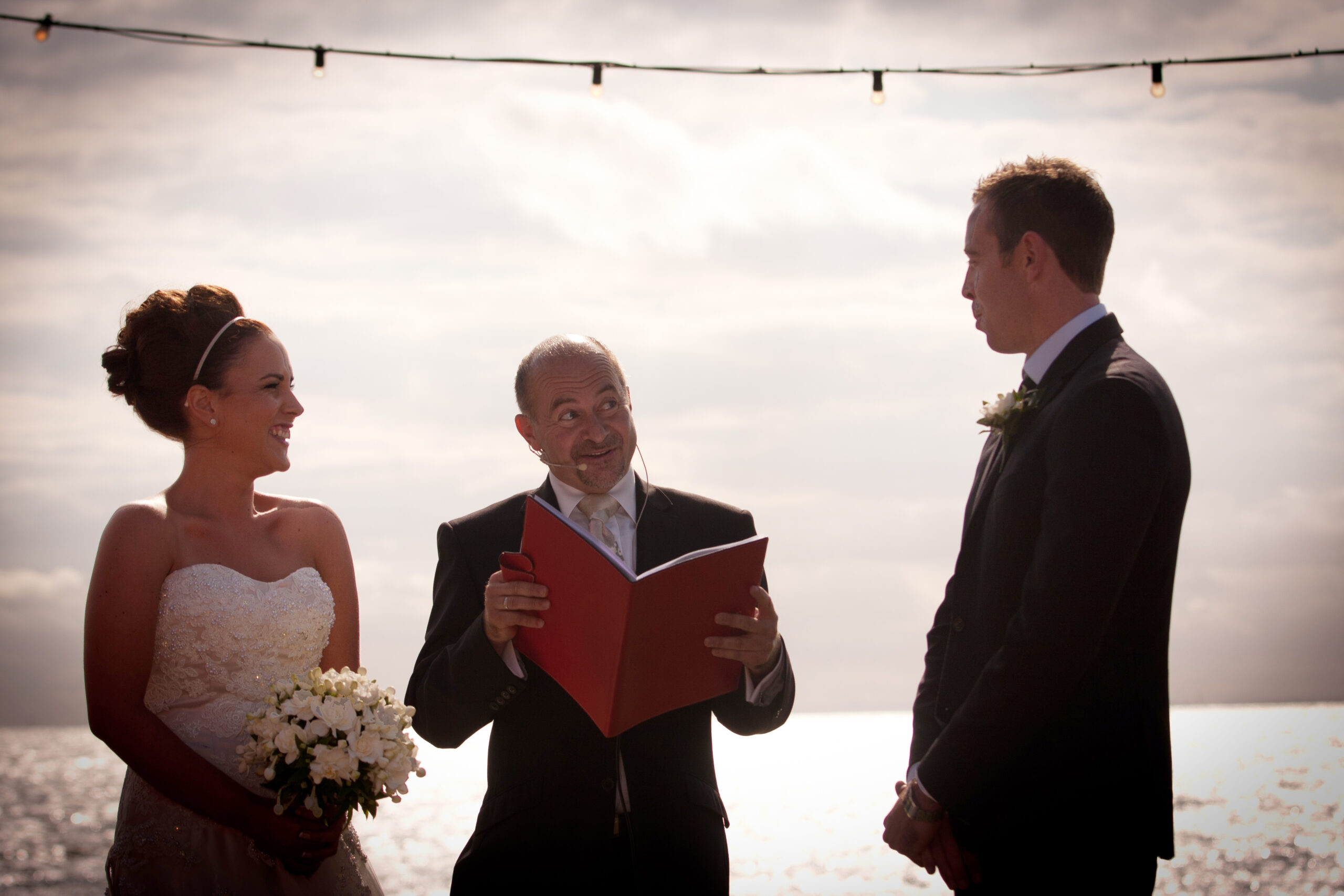 Wedding celebrant David Schneider