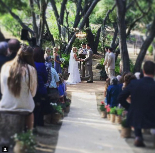 Glee - Heather Morris wedding (2)