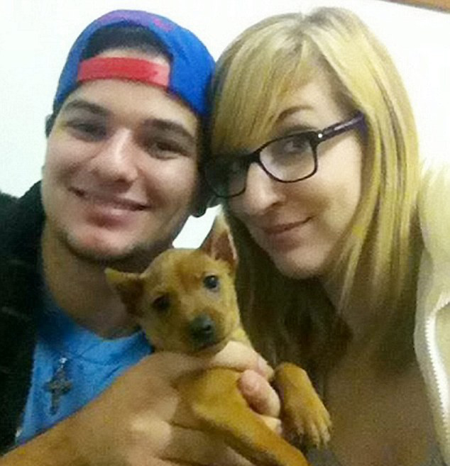  Alexandra Lanchester and Tucker Blandford in happier times. Image: SWNS.com