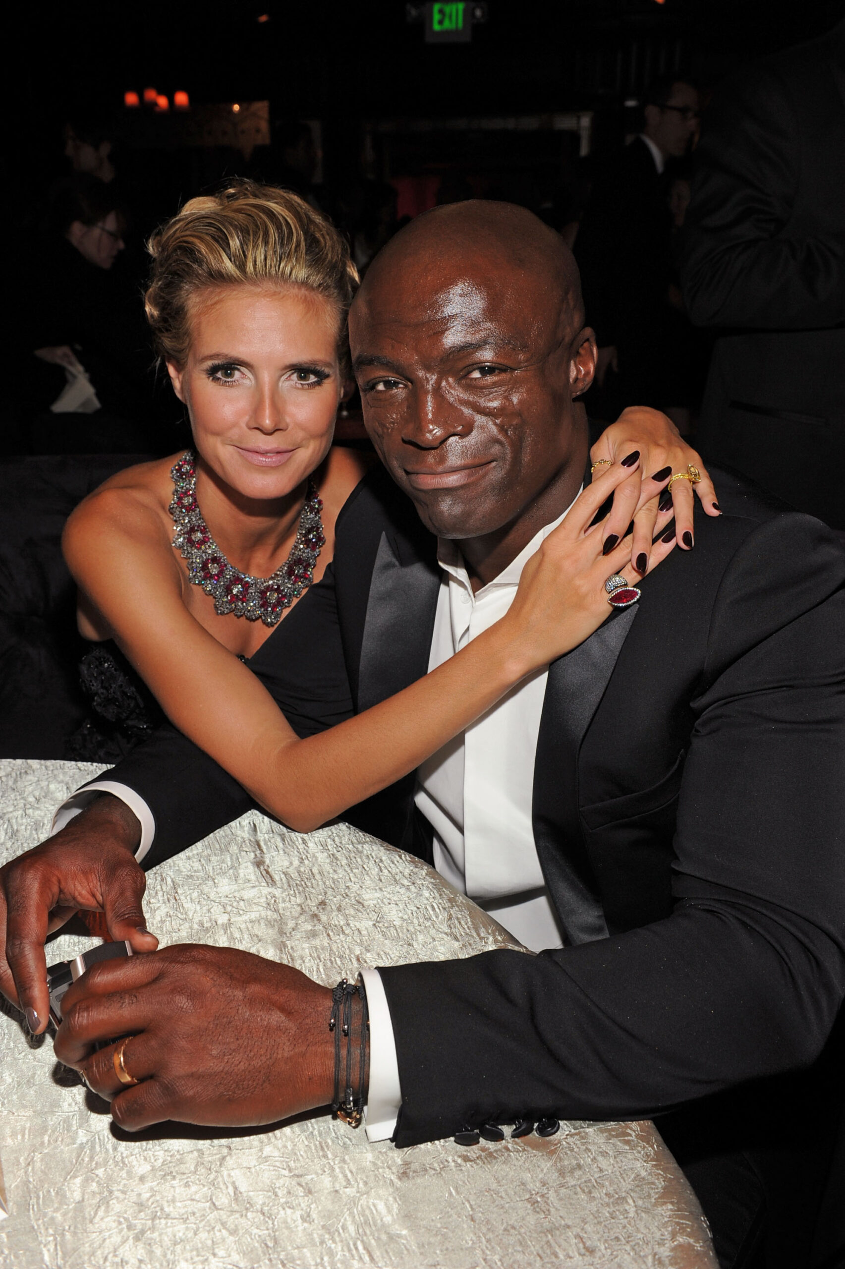 Heidi Klum and Seal