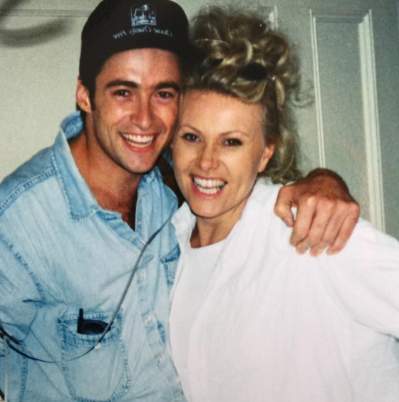 Hugh and Deborra-Lee