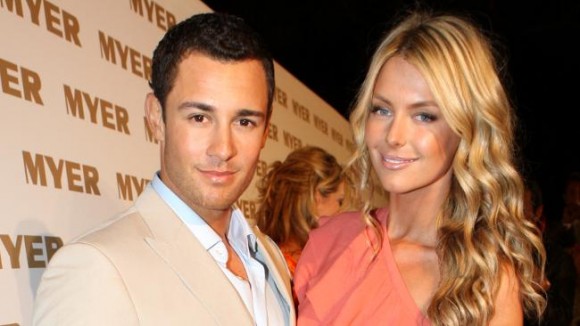 Jennifer Hawkins and Jake Wall Jennifer Hawkins and Jake Wall