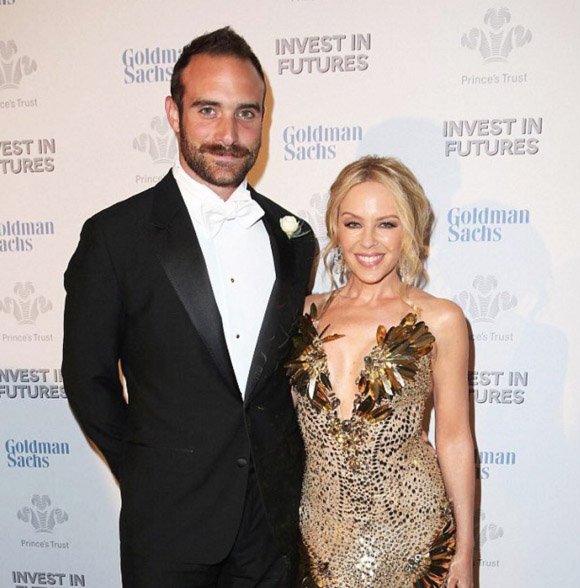 Joshua Sasse and Kylie Minogue are ENGAGED. Image Joshua Sasse via Instagram