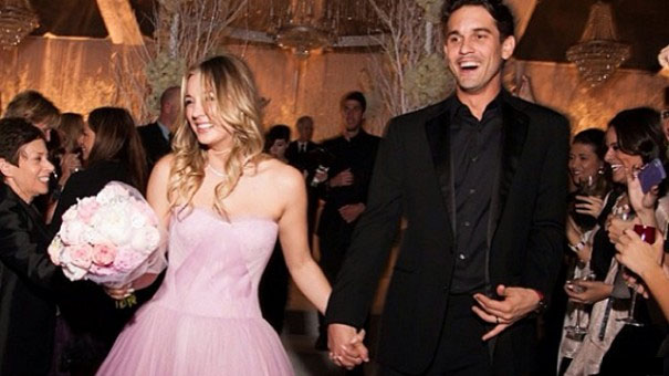 Kaley Cuoco wedding pictures