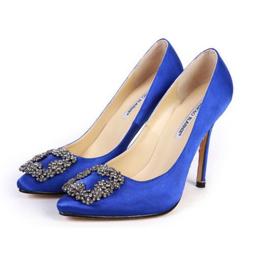 Manalo Blahnik Wedding Shoes