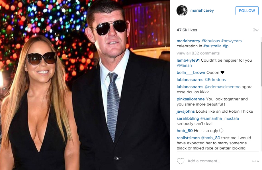 Mariah and James are engaged after a whirlwind romance