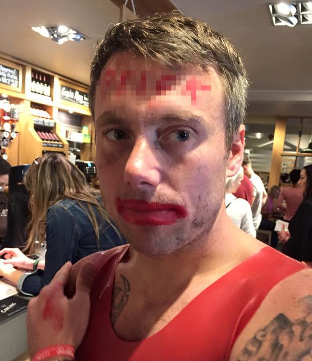 Mark Longley sans the hair