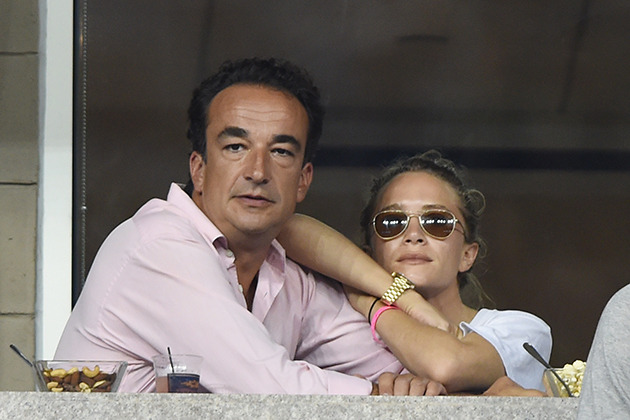 Mary Kate Olsen and Olivier Sarkozy. Image: Getty
