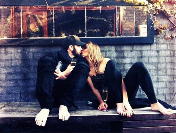 Ricki-Lee Coulter and Richard Harrison