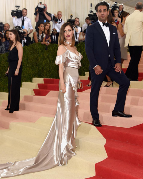 Rose Byrne in Ralp Lauren Met Gala 2016