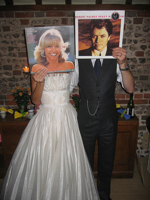 Olivia Newton-John and Robert Palmer make for a dashing couple, don't you think? Image: Christophe Gowans via Flickr