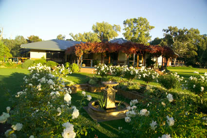 The sprawling gardens at Eat Your Greens wedding venue where Stephanie Scott's memorial service is to be held. 