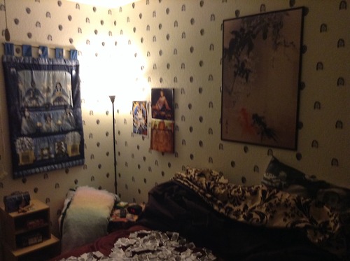 The creepiest engagement present ever? A room full of, well, your own faces?