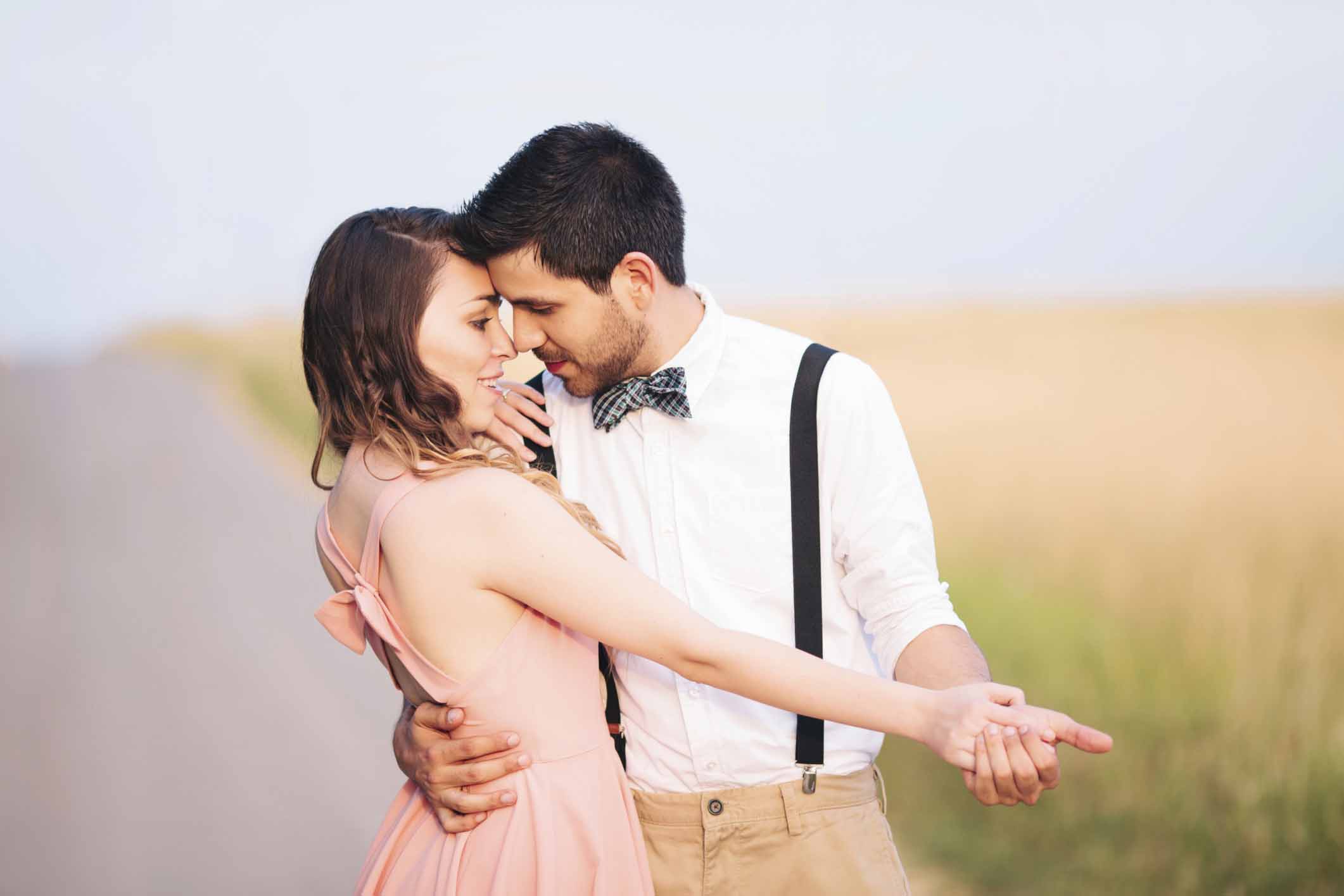 Young couple dancing