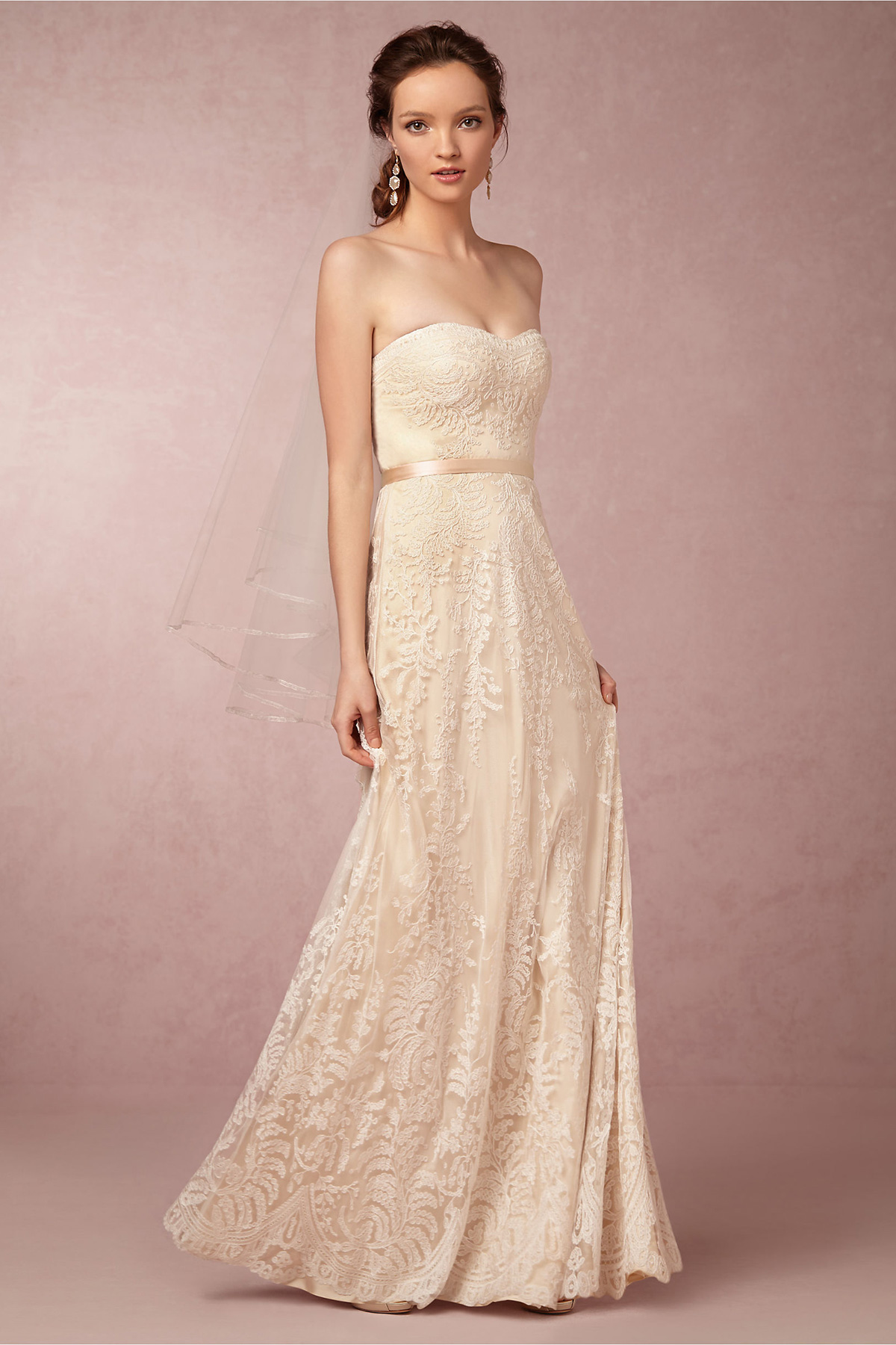 BHLDN wedding gown ZAHARA