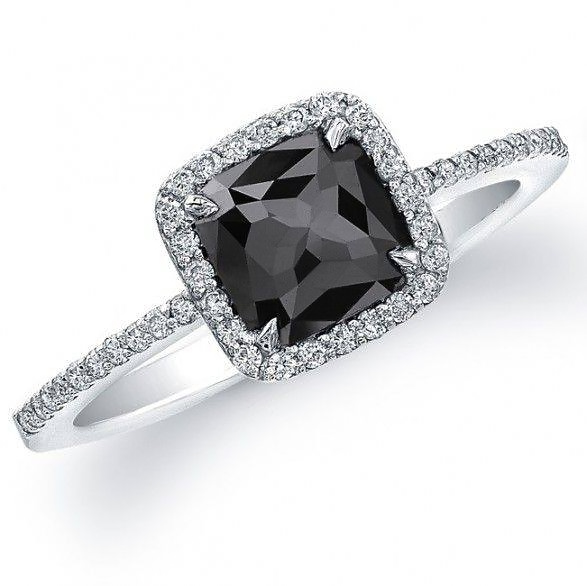 black diamond ring