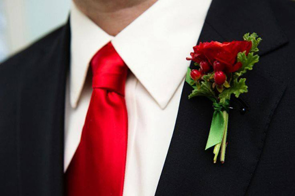 christmas groom colour combination
