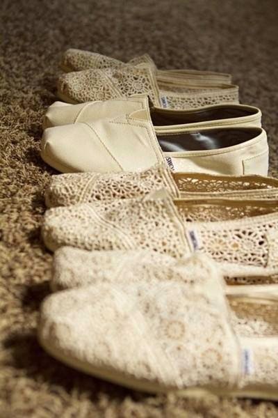 flat bridesmaids shoes