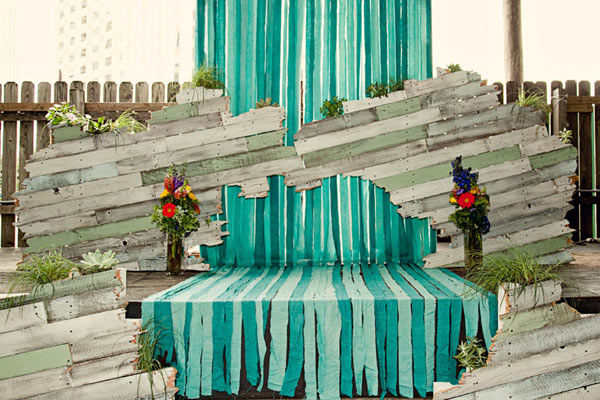 stunning ceremony backdrops