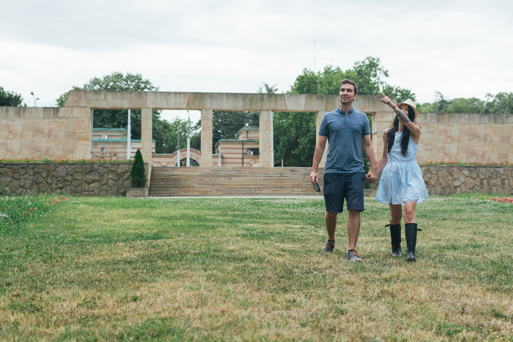 Walking and exploring