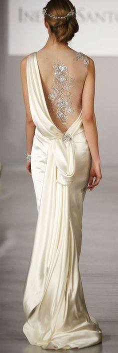 ines di santo backless gown
