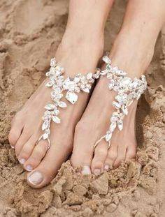 leg bracelets with toe rings