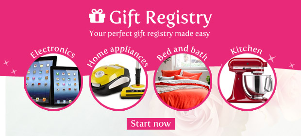 The Easy Weddings gift registry