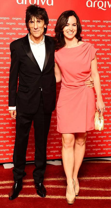 ronnie wood and his fiance