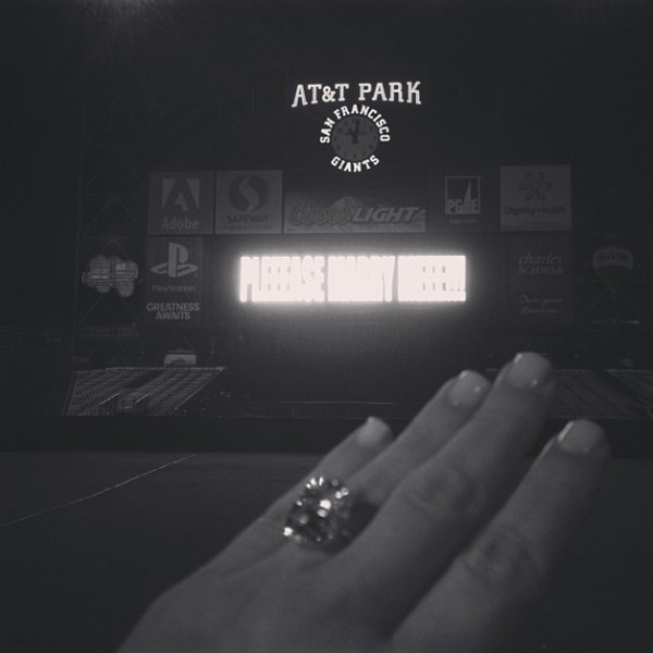 Kim Kardashian's engagement ring