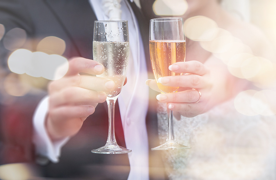 Wedding Champagne Toast