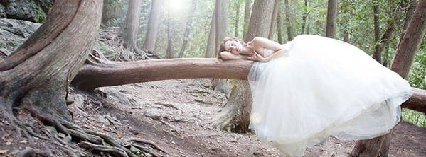 sleeping beauty bride