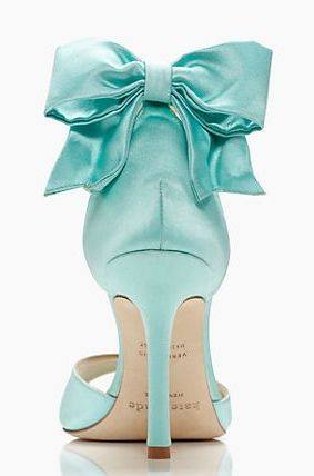 teal high heel shoes