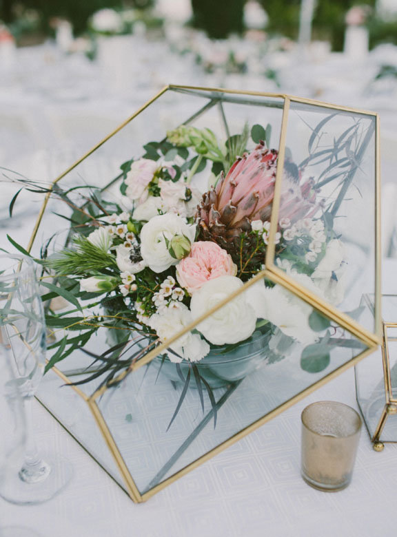 terrarium centrepiece easy weddings