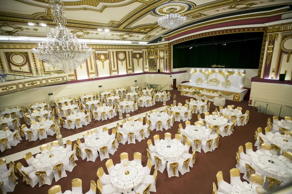 the royal regency, wedding venues east london
