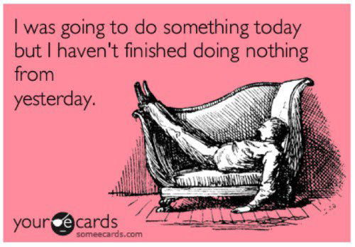 unfinished business from yesterday