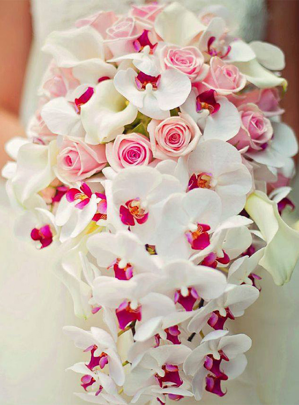 wedding bouquets with orchids