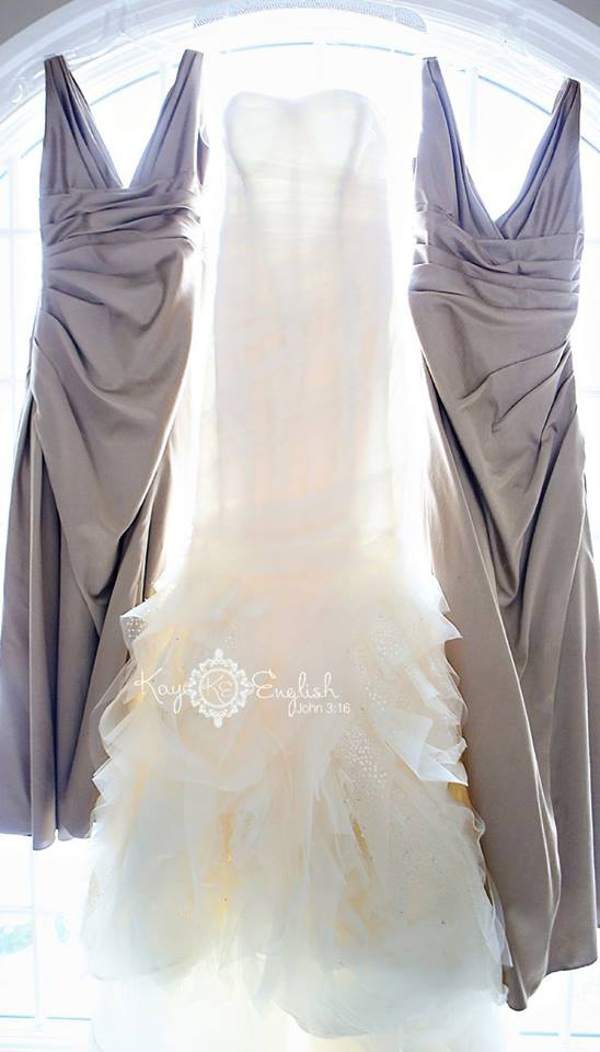 gray bridesmaids dresses