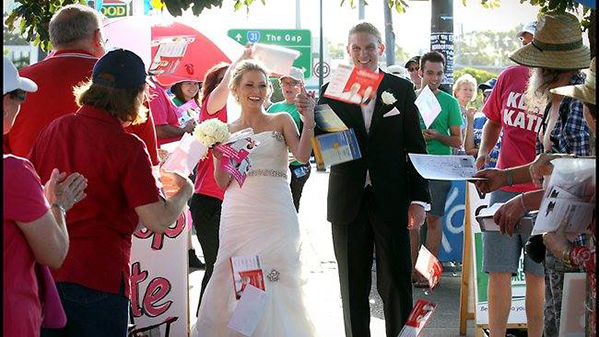 wedding on election day