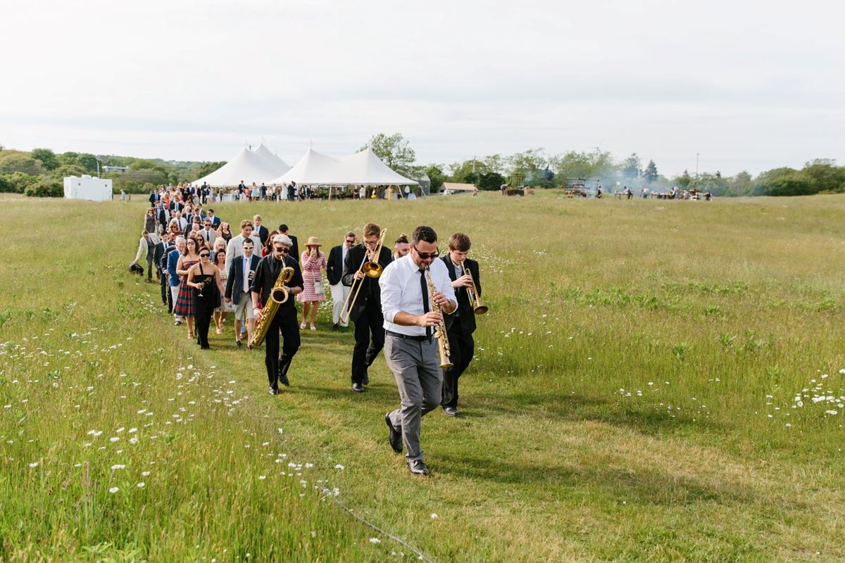 wedding reception timeline