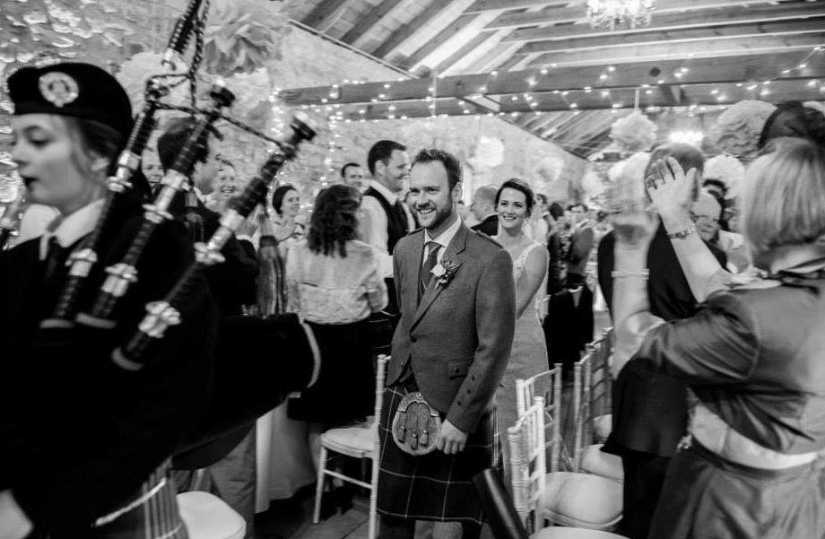 wedding reception timeline