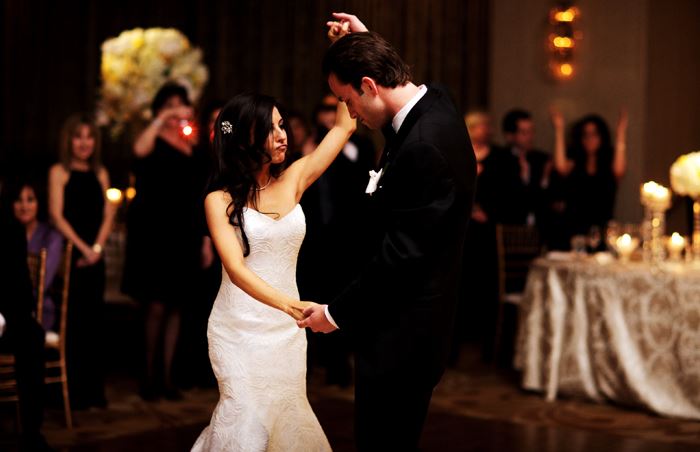 wedding reception timeline