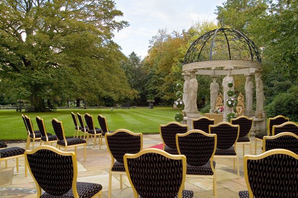 llyndir hall hotel, wedding venues north wales