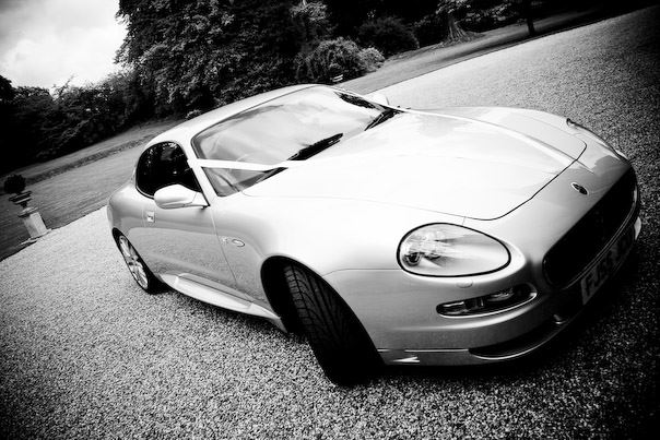 maserati wedding hire, wedding cars woking