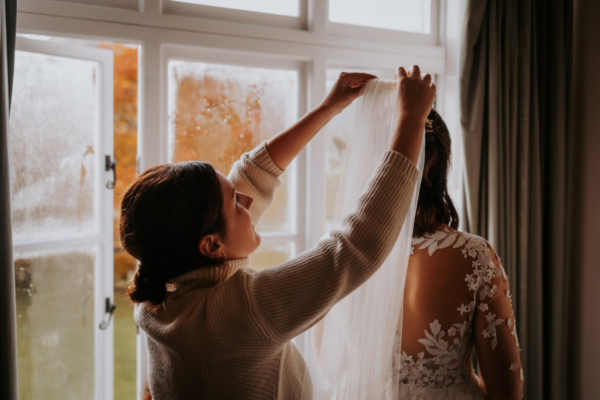 The Lancrigg wedding for Jenny and James. Photographed by Clare Geldered.